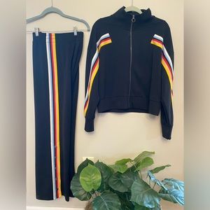 Express vintage athletic set.  Pants S/P,  jacket M.  Excellent condition.